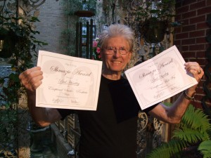 Paul with awards